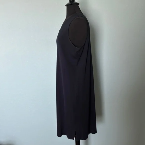 Ming Wang navy Sleeveless Sheath Dress - Picture 2 of 4